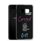 Faith Inspired Collage Samsung Case (Blue)