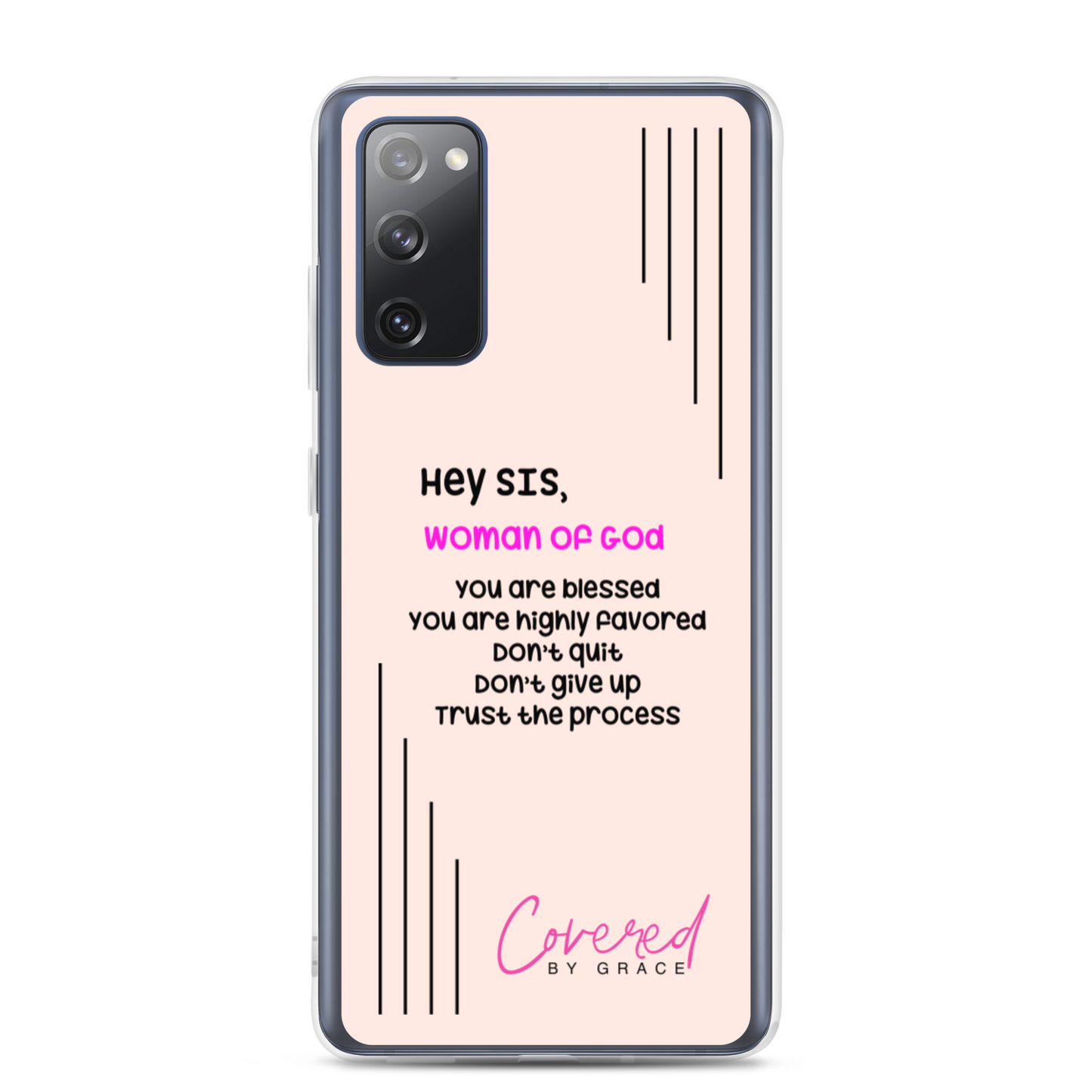 Hey Sis | Woman of God Samsung Case