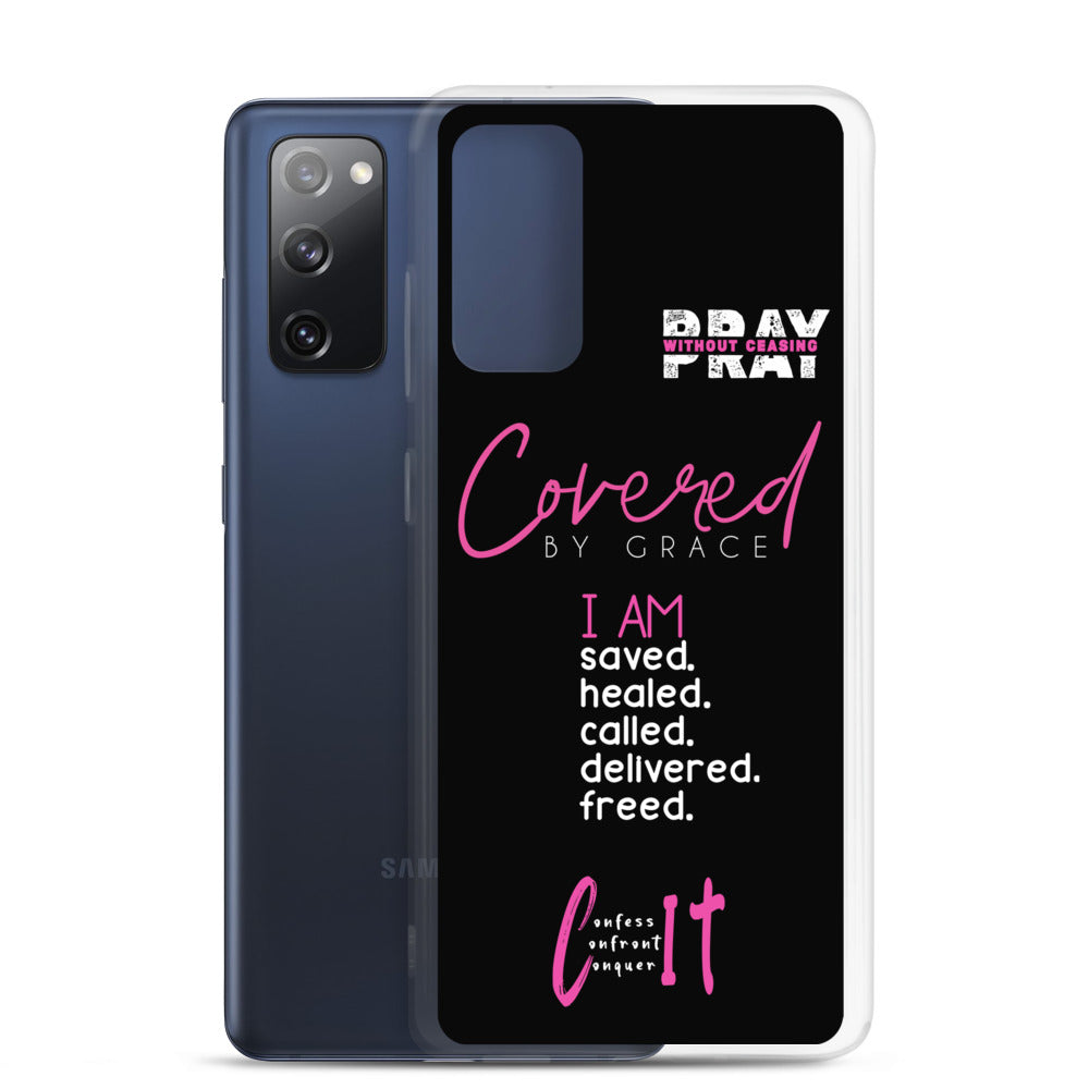 Faith Inspired Collage Samsung Case (Pink)