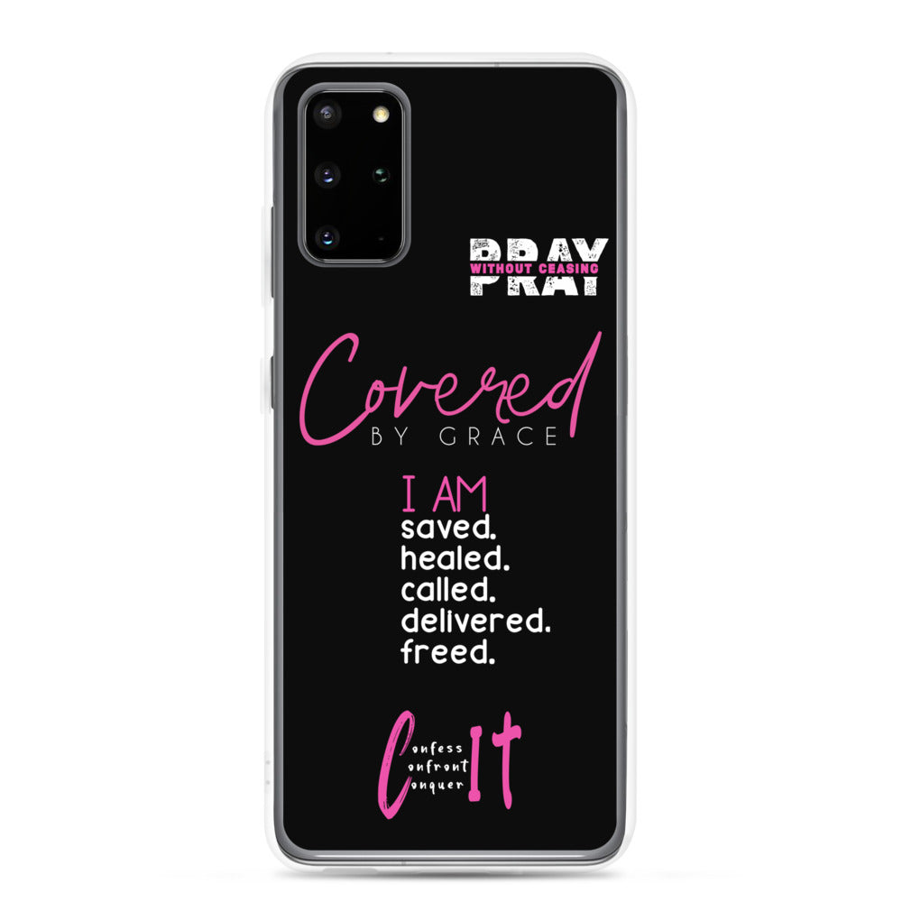 Faith Inspired Collage Samsung Case (Pink)