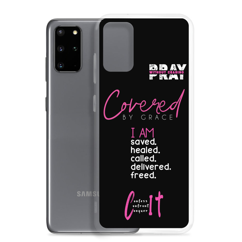 Faith Inspired Collage Samsung Case (Pink)