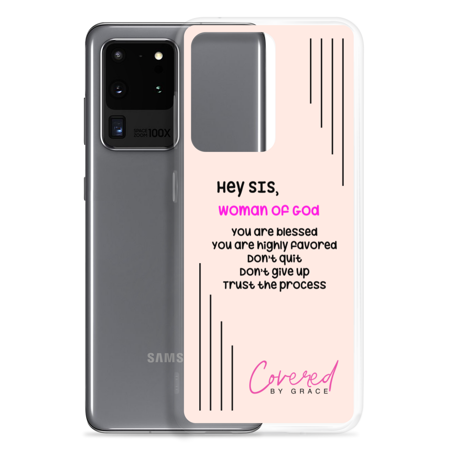 Hey Sis | Woman of God Samsung Case