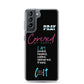 Faith Inspired Collage Samsung Case (Blue)