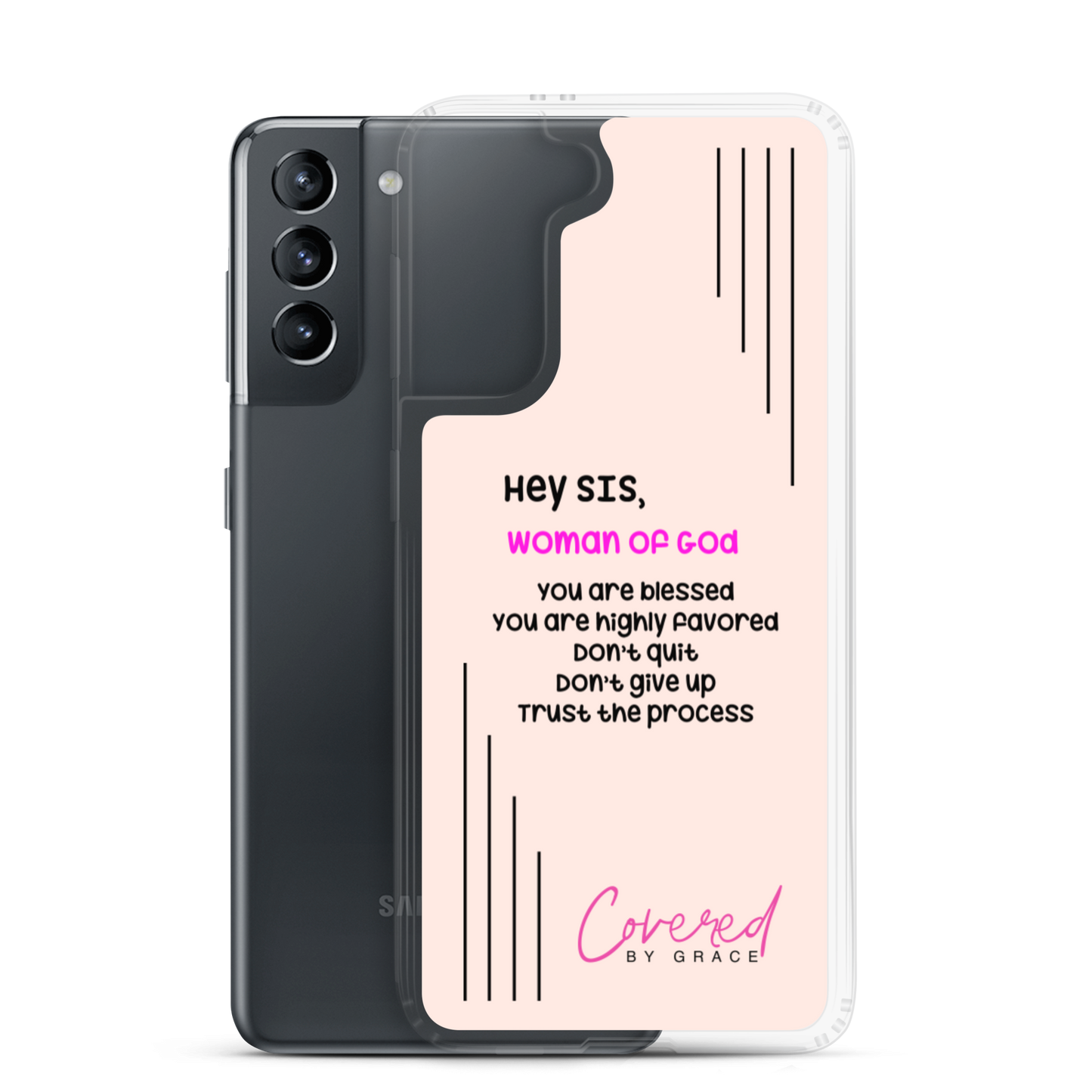 Hey Sis | Woman of God Samsung Case