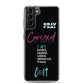 Faith Inspired Collage Samsung Case (Blue)