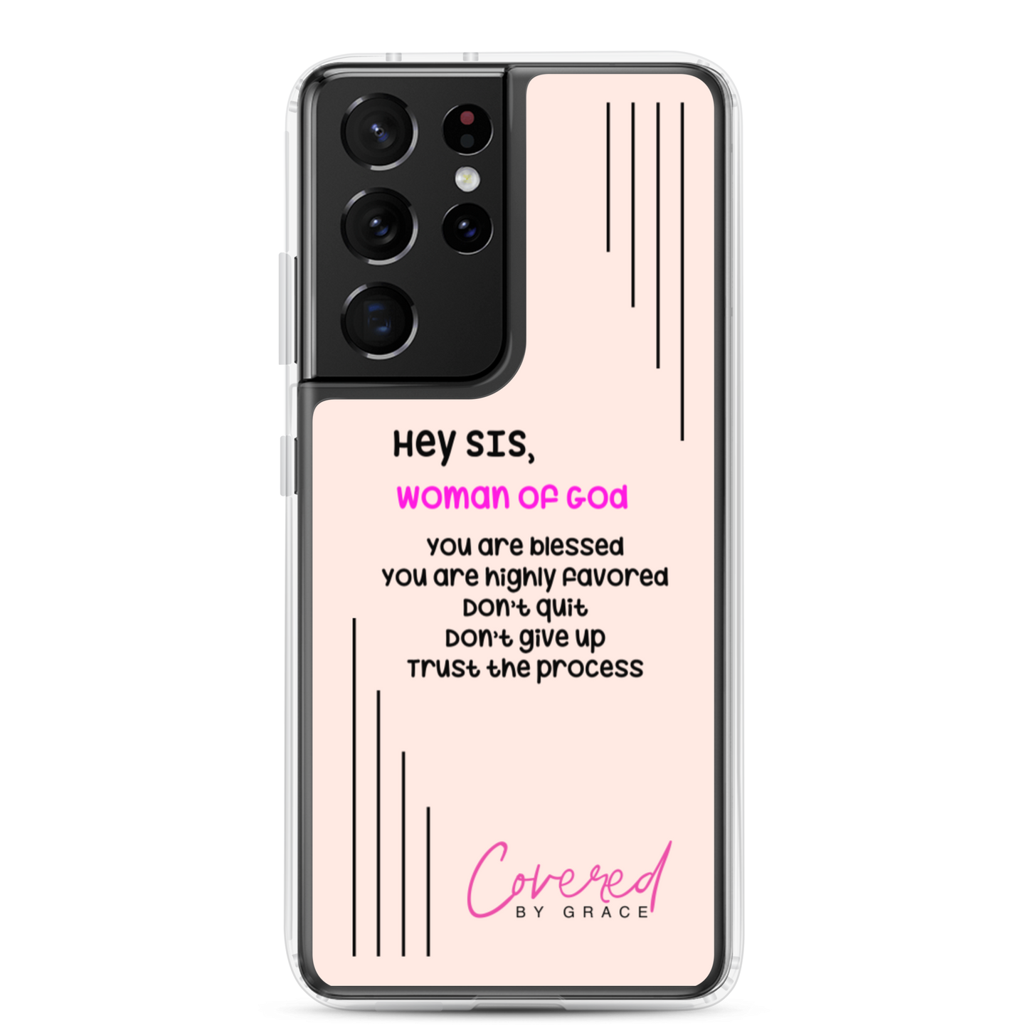 Hey Sis | Woman of God Samsung Case