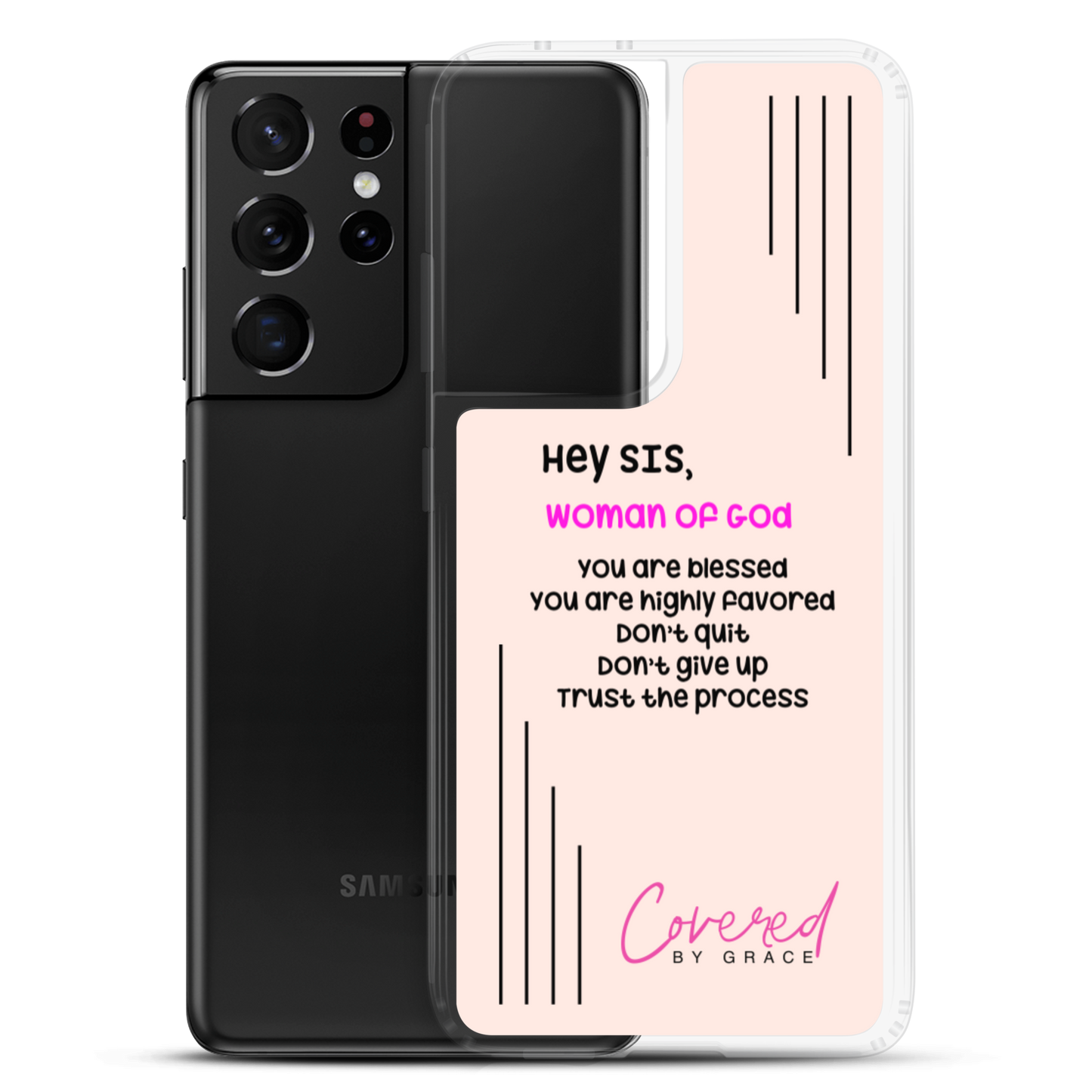 Hey Sis | Woman of God Samsung Case