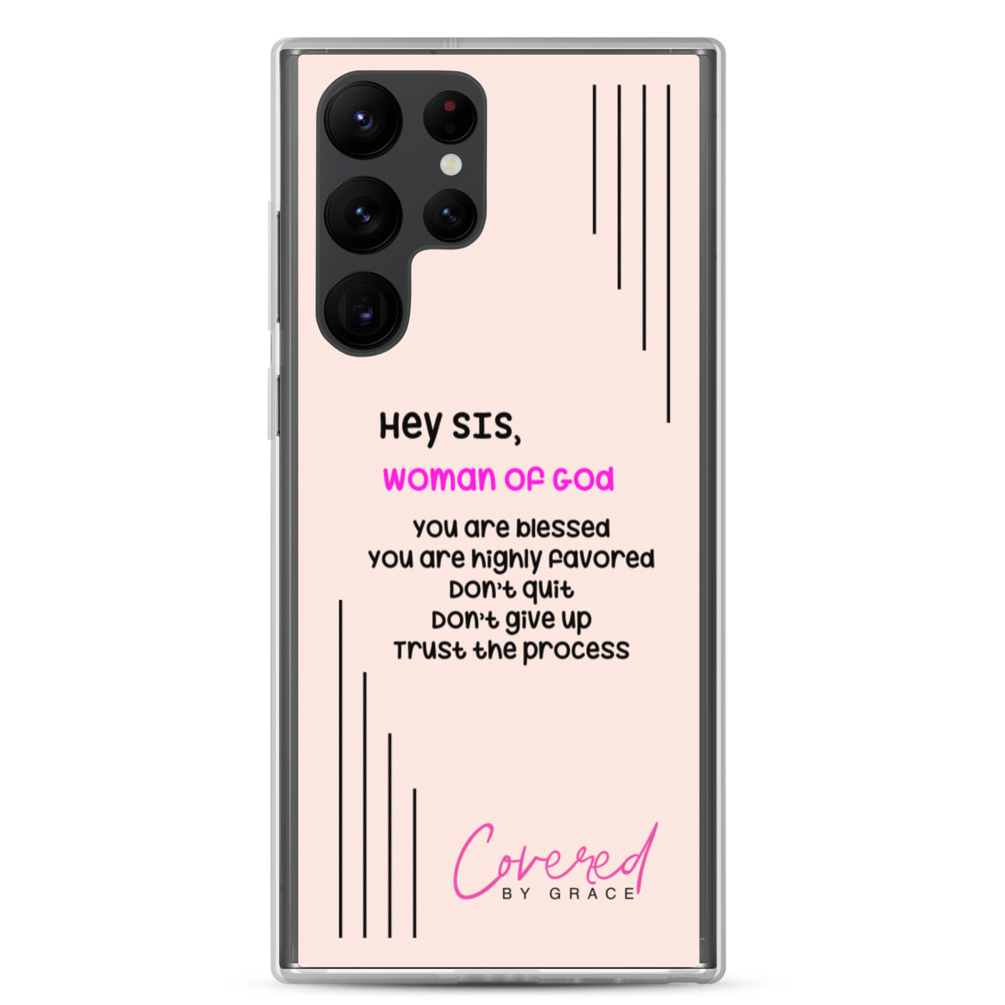 Hey Sis | Woman of God Samsung Case