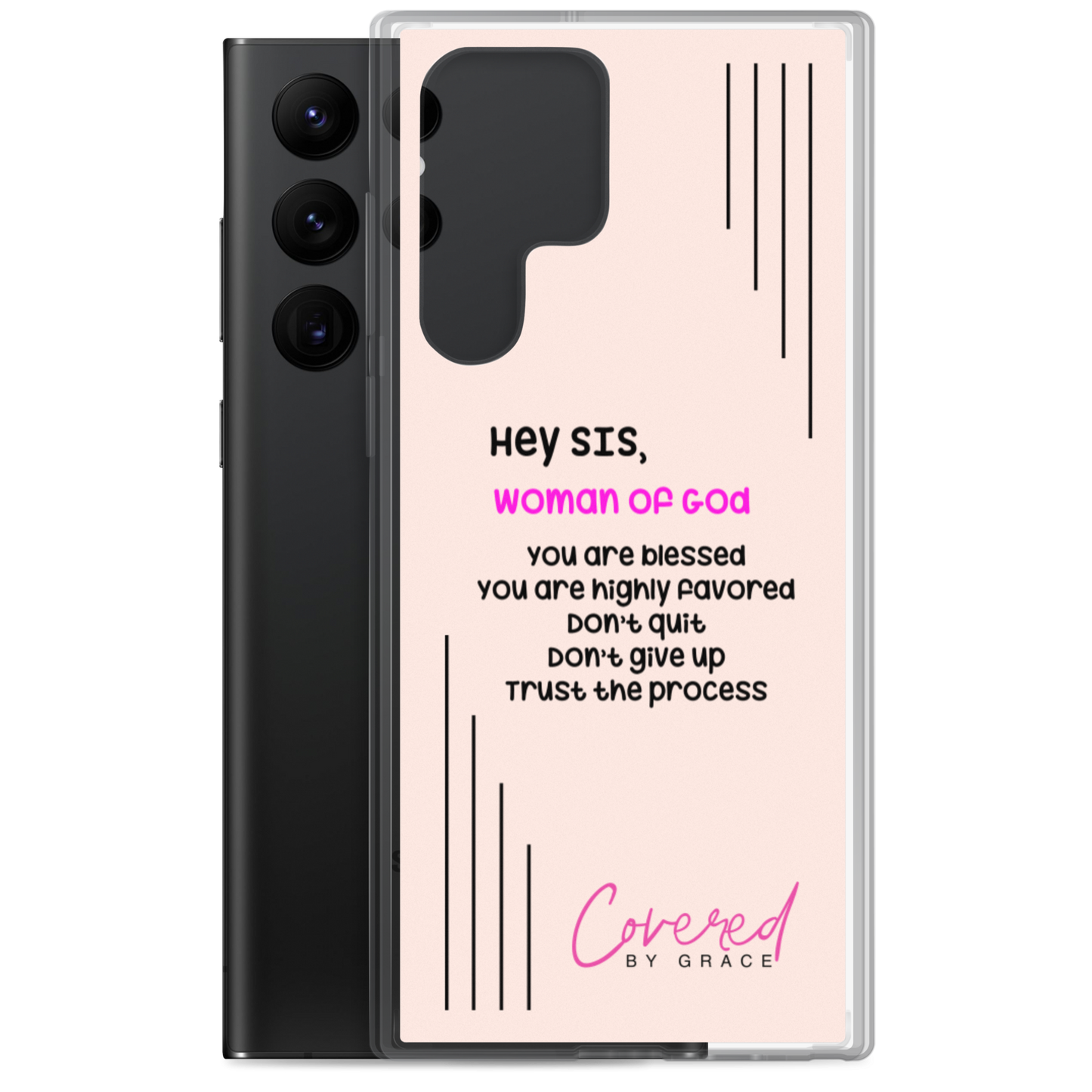 Hey Sis | Woman of God Samsung Case