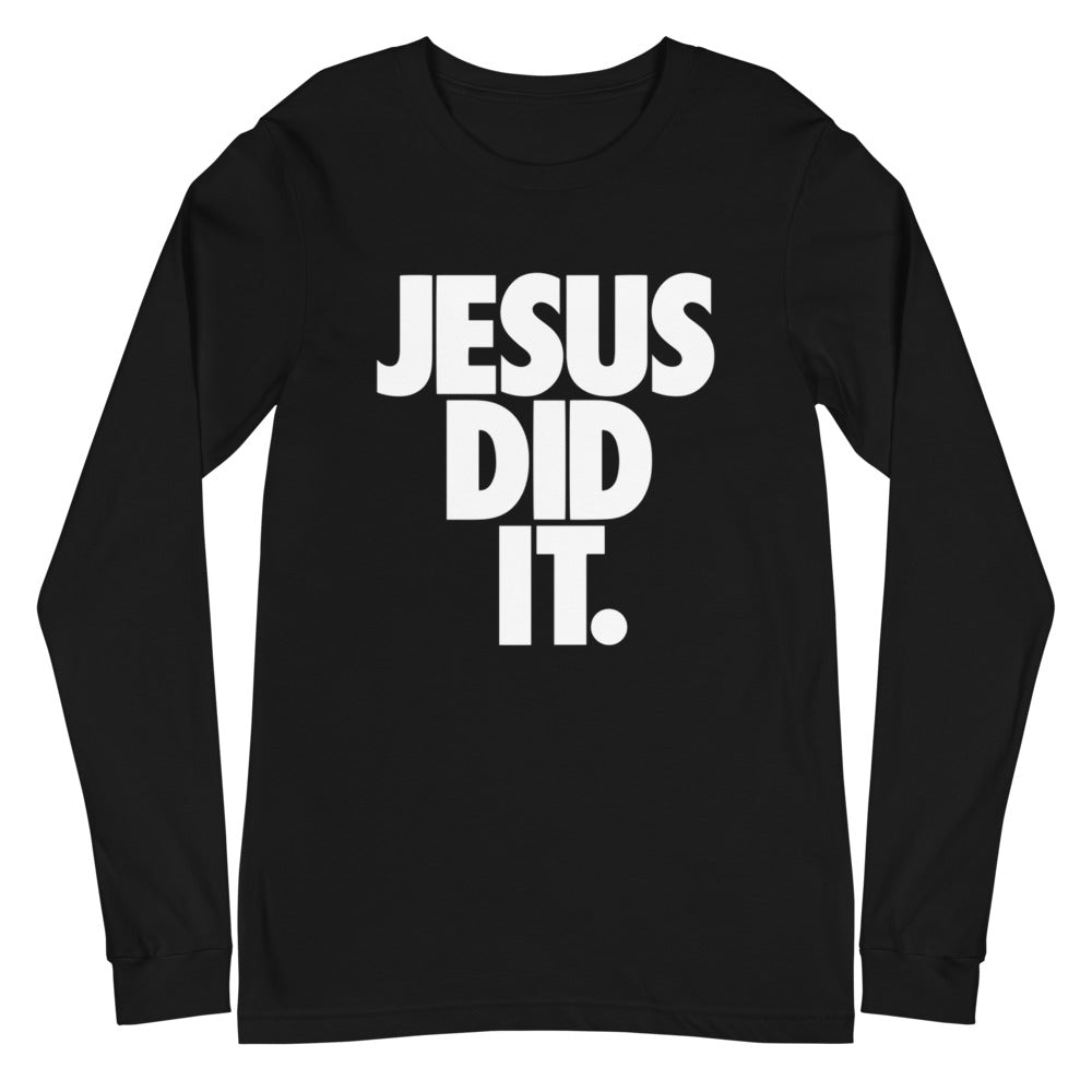 Jesus Did It Long Sleeve Tee