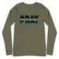 Pray Without Ceasing Long Sleeve Tee (Blue)