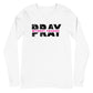 Pray Without Ceasing Long Sleeve Tee (Pink)