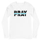 Pray Without Ceasing Long Sleeve Tee (Blue)