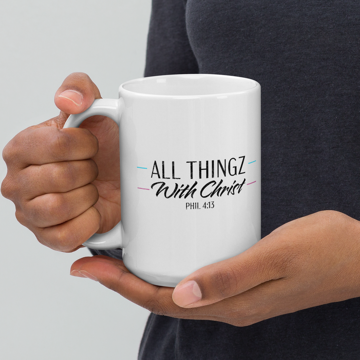 All Thingz With Christ Phil 4:13 Mug